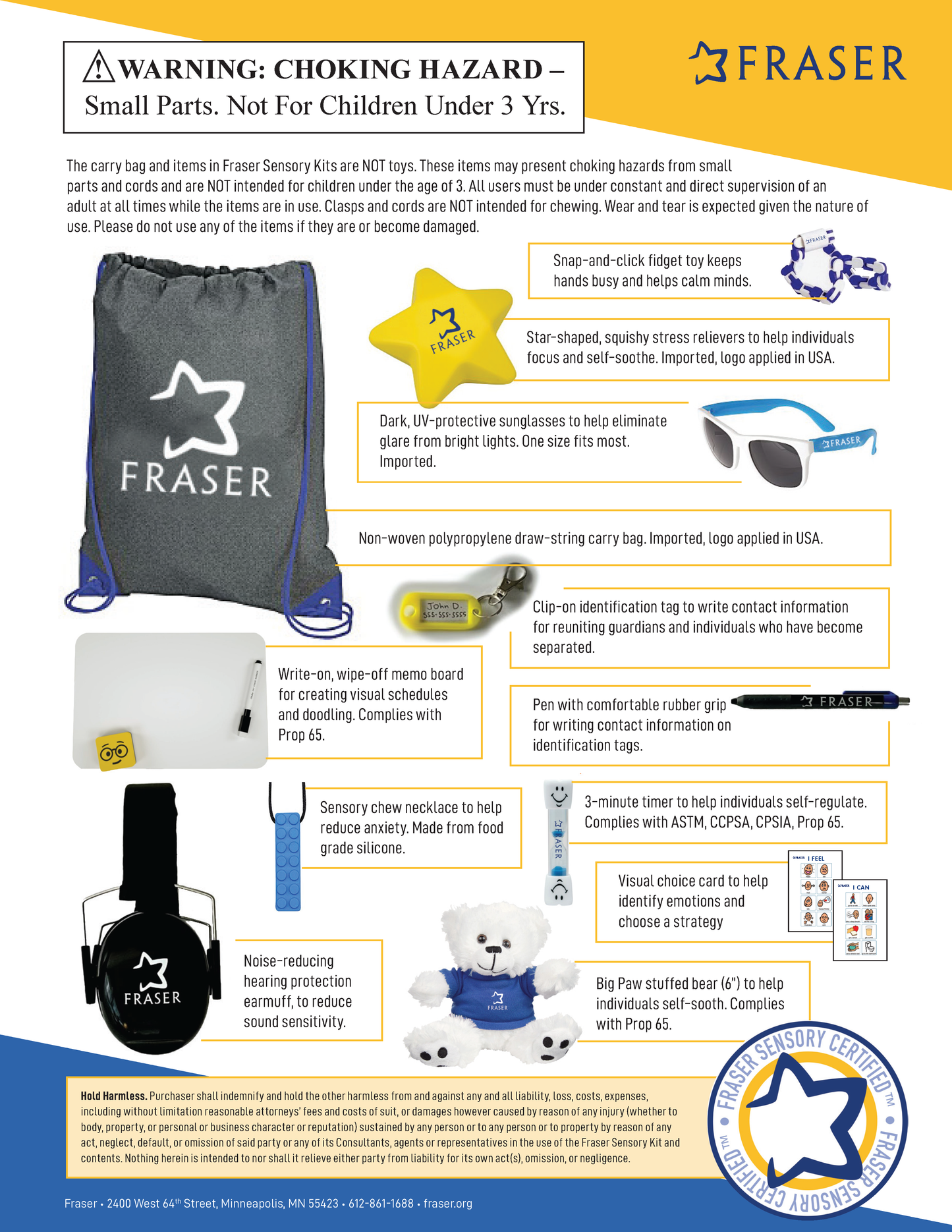 Sensory Kit Donation