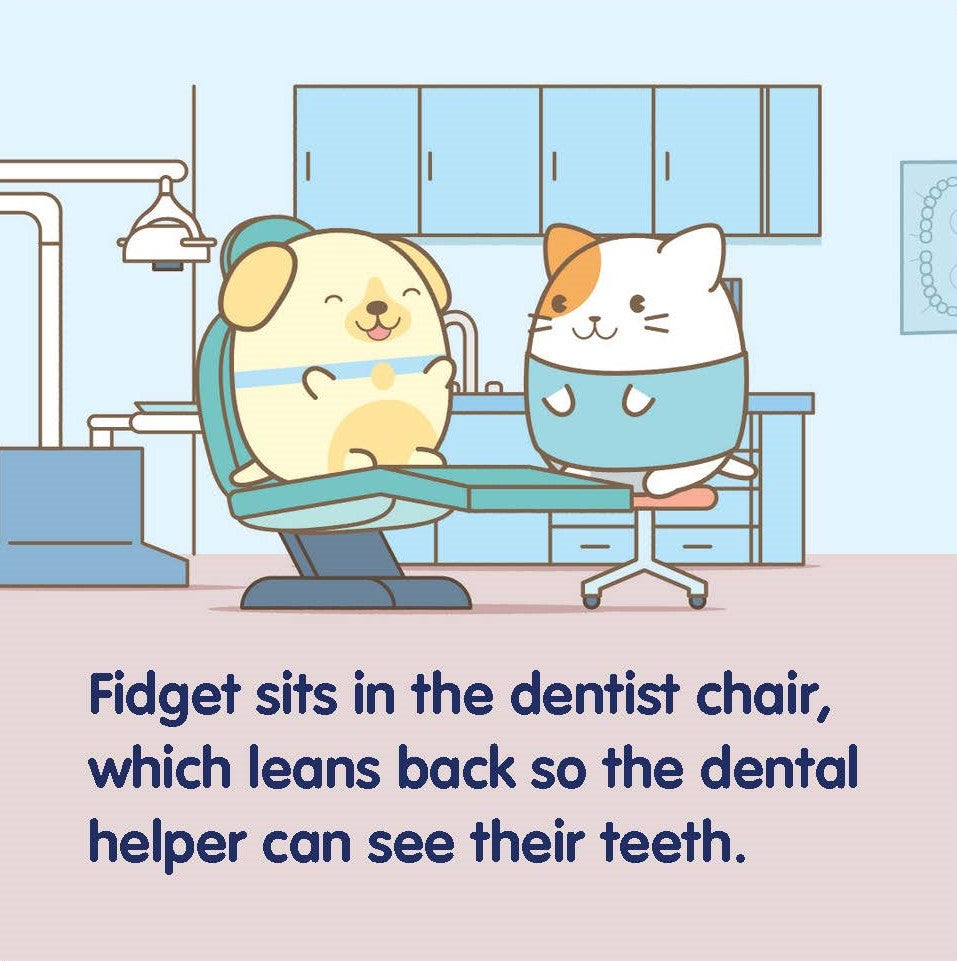 Fidget Goes to the Dentist AND Fidget Plushie